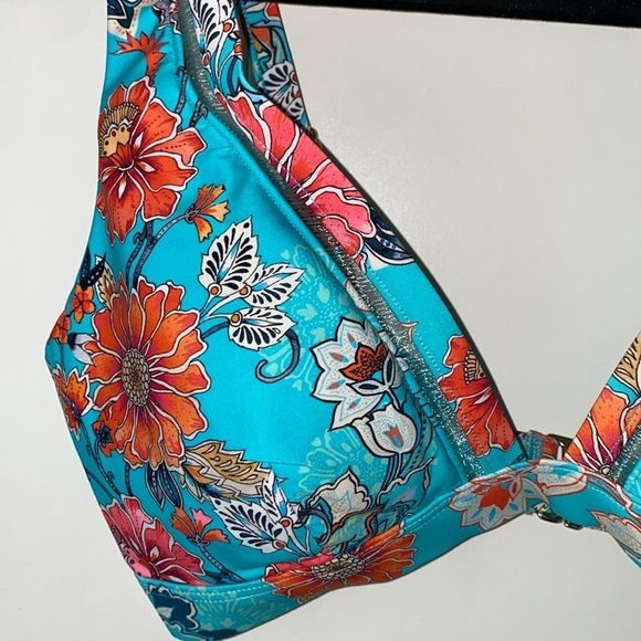 Sea Level Dominica Bikini Top with Luminous trim NWT Size 12 - Picture 2 of 8